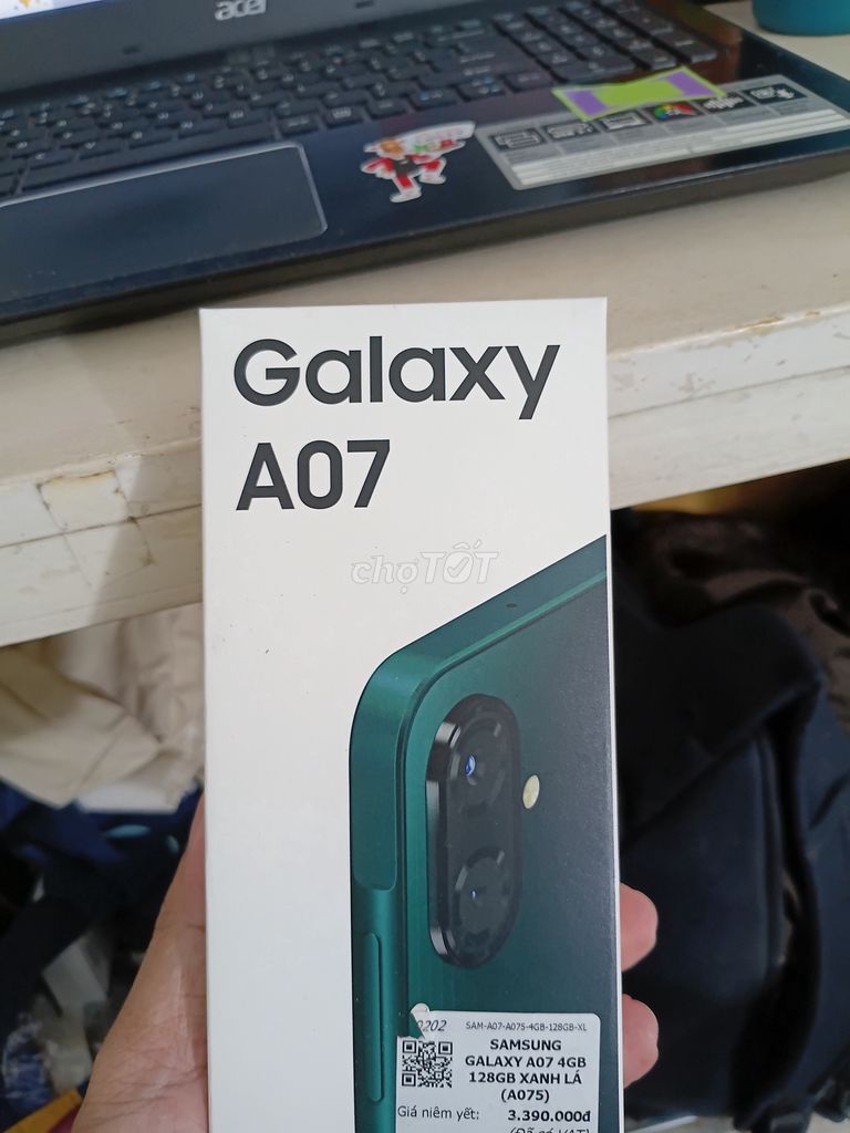 Samsung Galaxy A07 128GB Xanh lá. Mua bán Điện thoại tại Huyện Bình Chánh Tp Hồ Chí Minh được đăng bởi Shawn To hình 1