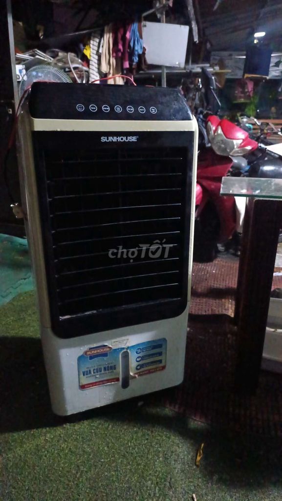Quạt điều hòa SUNHOUSE Trắng đen làm mát. Mua bán Quạt tại Quận Bình Tân Tp Hồ Chí Minh được đăng bởi lưu  phong hình 1