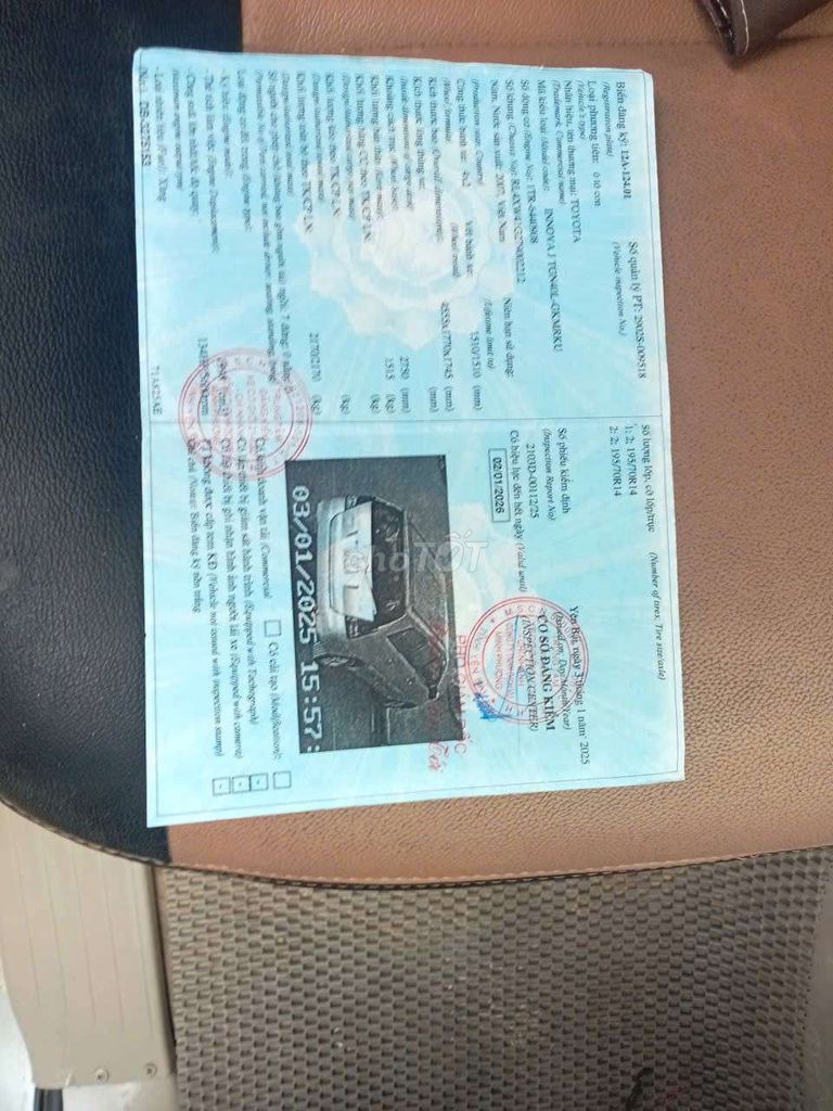 Toyota Innova J 2007 Bạc. Mua bán Ô tô tại Huyện Sơn Động Bắc Giang được đăng bởi Cuong hình 6