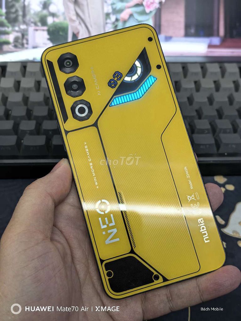 Nubia Neo 3 GT 256GB Vàng Cellphones. Mua bán Điện thoại tại Quận Ninh Kiều Cần Thơ được đăng bởi Bách Mobile hình 1