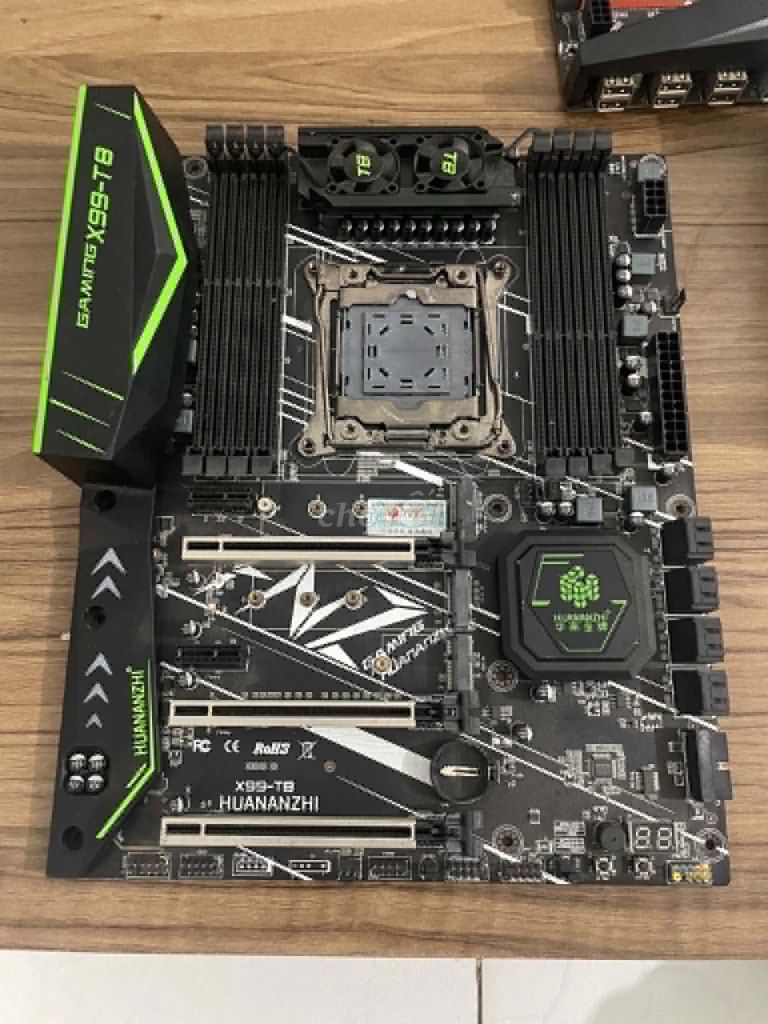 Mainboard HUANANZHI X99-TB Đen, Xanh lá. Mua bán Linh kiện (RAM, Card...) tại Quận Bắc Từ Liêm Hà Nội được đăng bởi Hội Đồ Điện Tử hình 1