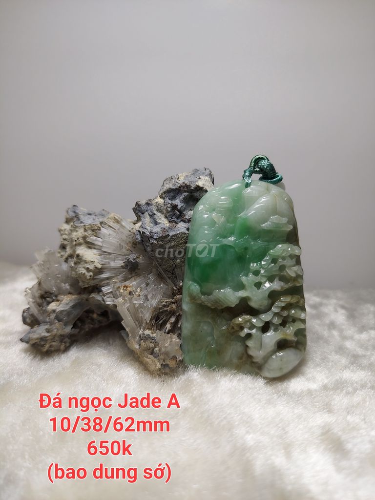 Mặt dây chuyền Đá Ngọc phỉ thúy Type A_32. Mua bán Phụ kiện thời trang khác tại Huyện Vĩnh Cửu Đồng Nai được đăng bởi Thành Tâm hình 1