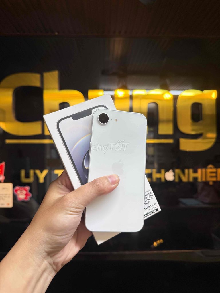 Apple iPhone 16e 128GB Trắng. Mua bán Điện thoại tại Thành phố Thủ Đức Tp Hồ Chí Minh được đăng bởi Phạm Huy hình 1
