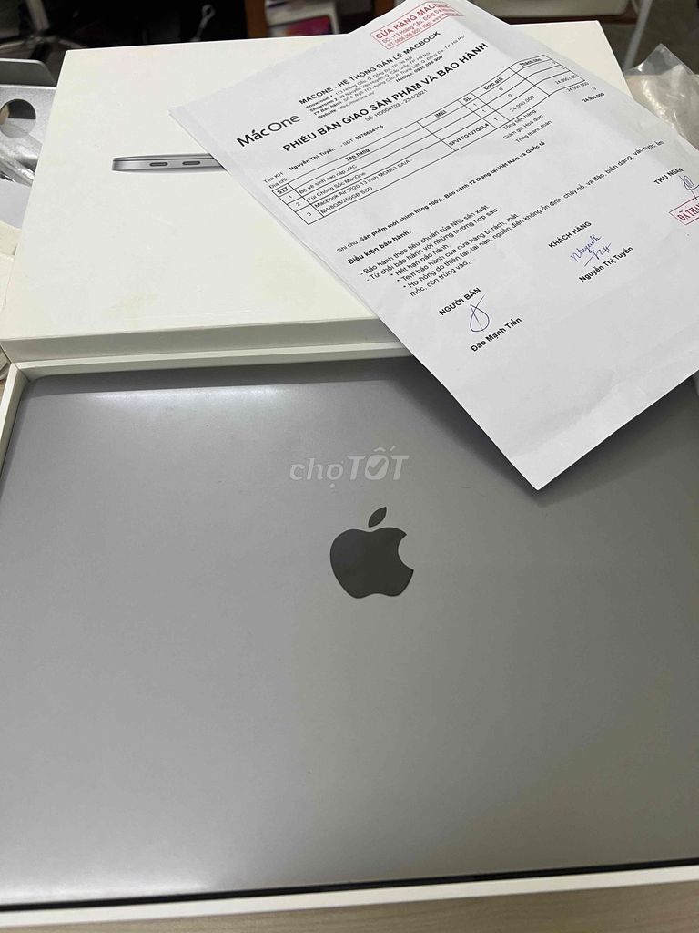 Apple Macbook Air M1 8GB/256GB Xám fullbox đẹp. Mua bán Laptop tại Quận Cầu Giấy Hà Nội được đăng bởi Đỗ Kỷ hình 1
