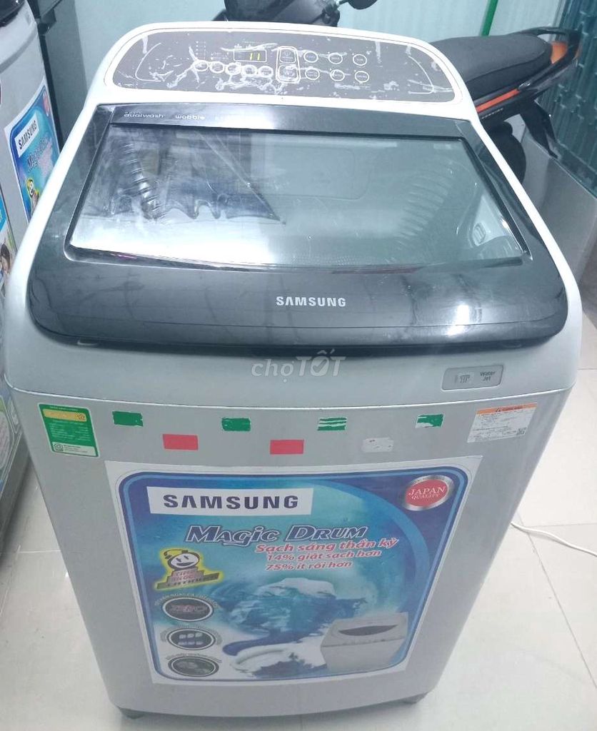 Thanh lý máy giặt quần áo Samsung 8,5 kg chạy tốt