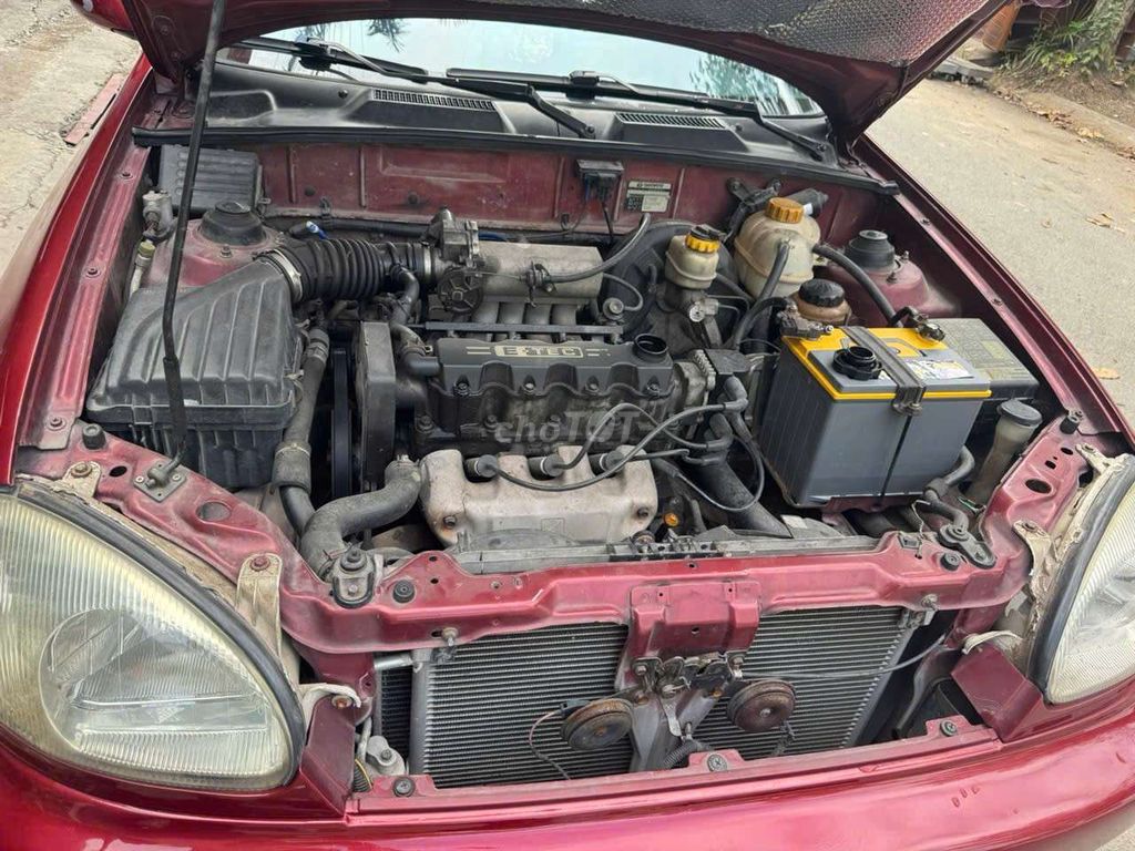 Daewoo Lanos 2002 5 chỗ Đỏ. Mua bán Ô tô tại Quận Cái Răng Cần Thơ được đăng bởi Hoang anh hình 4