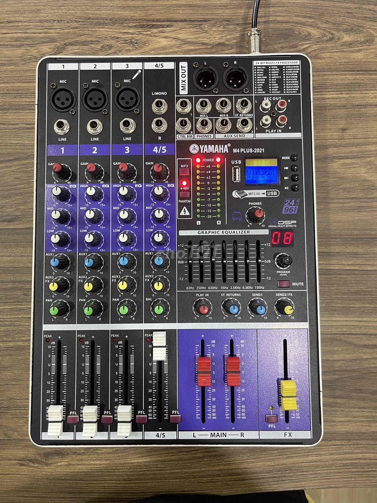 Bàn mixer Yamaha M4 Plus-2021, LƯỚT ĐẸP. Mua bán Tivi, Âm thanh tại Thành phố Thủ Đức Tp Hồ Chí Minh được đăng bởi Rmix Design hình 1