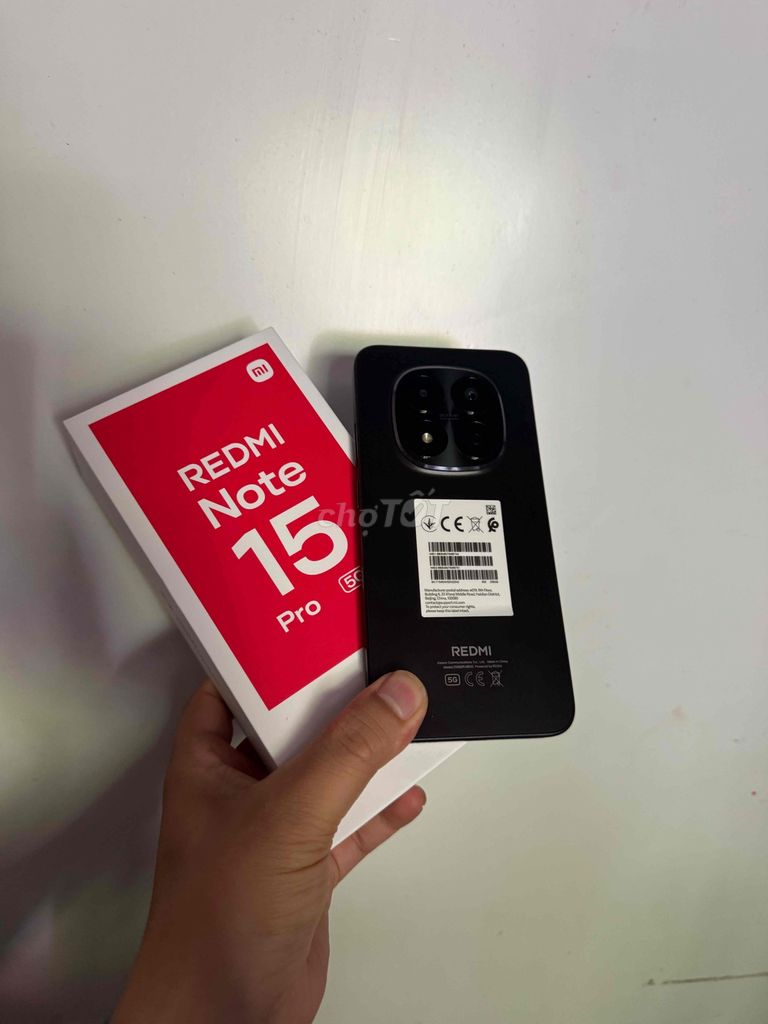 Xiaomi Redmi Note 15 Pro 256GB Đen. Mua bán Điện thoại tại Thành phố Buôn Ma Thuột Đắk Lắk được đăng bởi nguyễn Hải hình 1