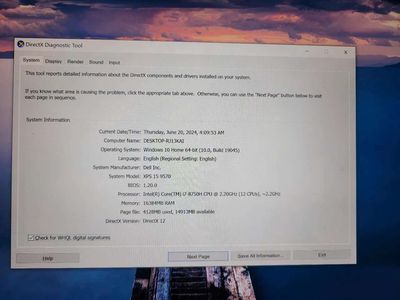 Dell XPS 9570 i7 8850H, card 1050ti, 4k cảm ứng. Mua bán Laptop tại Quận 6 Tp Hồ Chí Minh được đăng bởi Nguyễn Học