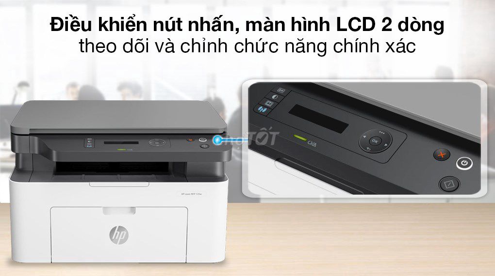 Máy in laser trắng đen đa chức năng HP 135A-4ZB82A