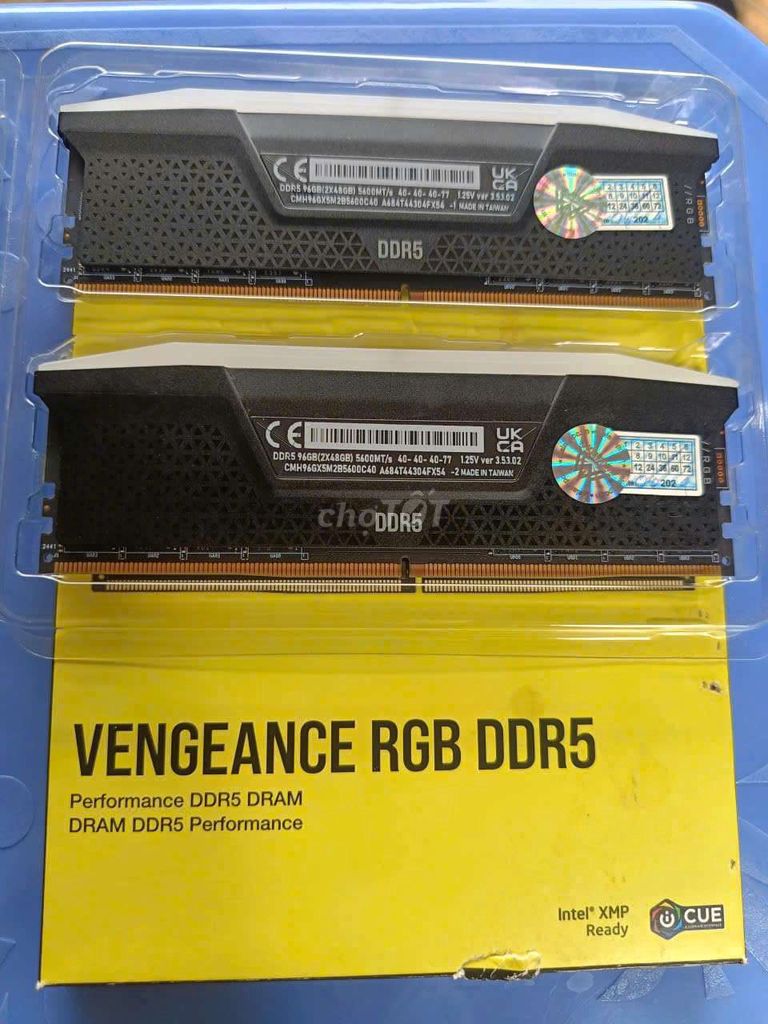RAM Corsair 96GB DDR 5 Bus 5600MT/s. Mua bán Linh kiện (RAM, Card...) tại Huyện Đức Cơ Gia Lai được đăng bởi Thuing hình 1
