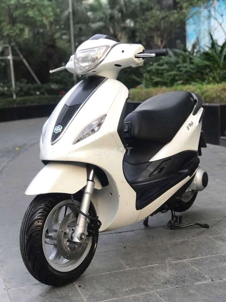 Fly fi màu trắng xe đẹp máy zin biển Hà Nội. Mua bán Xe máy tại Quận Ba Đình Hà Nội được đăng bởi Hoàng  hình 1