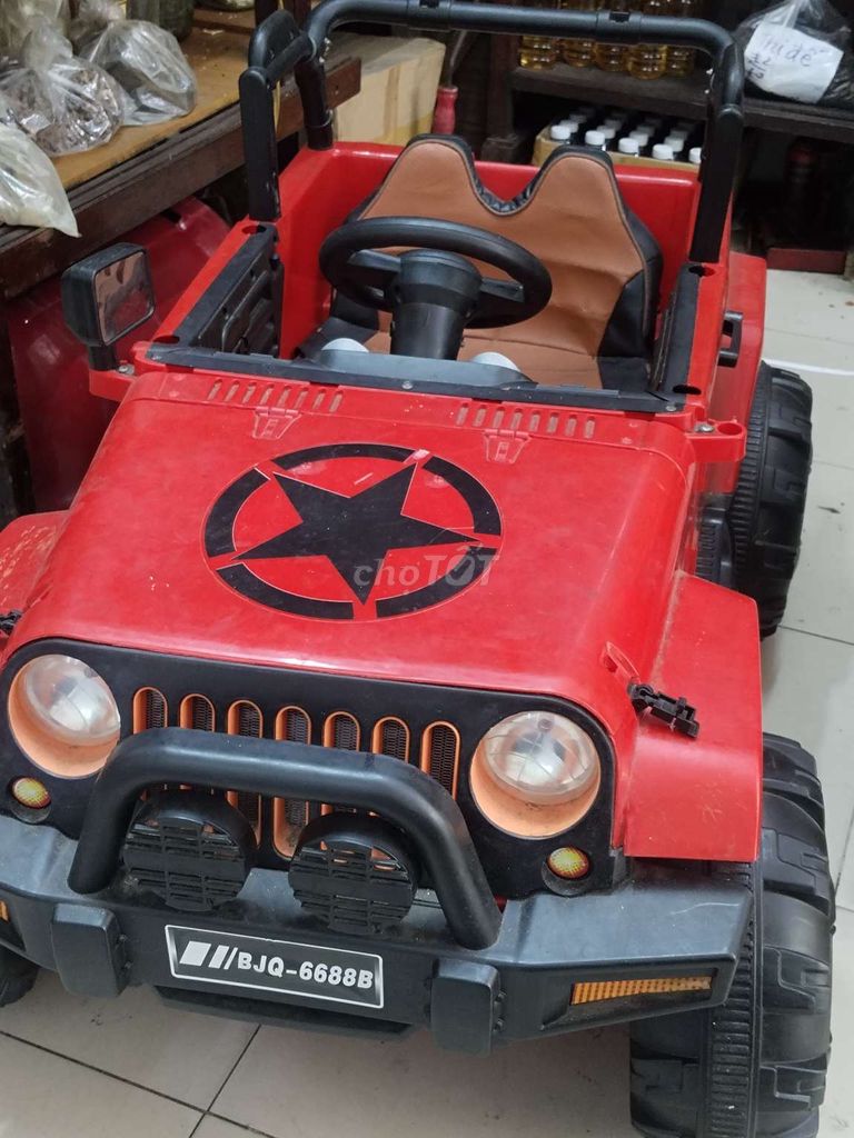 Xe điện trẻ em BJQ-6688B Đỏ. Mua bán Mẹ và bé tại Quận 10 Tp Hồ Chí Minh được đăng bởi whiteblue hình 1