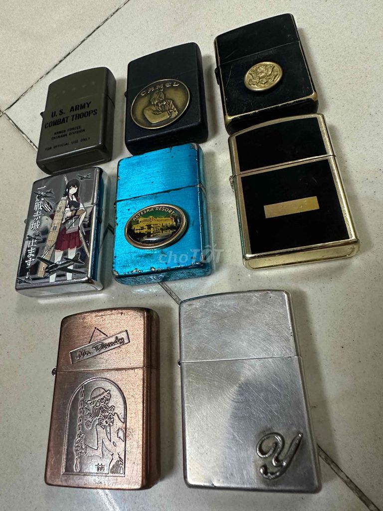 Bật lửa Zippo Kim loại. Mua bán Đồ sưu tầm, đồ cổ tại Quận Gò Vấp Tp Hồ Chí Minh được đăng bởi Taichen hình 1