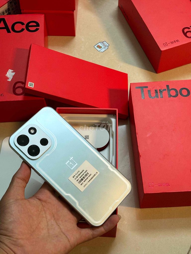 OnePlus Ace 6T 256GB Trắng Mới đẹp keng. Mua bán Điện thoại tại Thành phố Bắc Ninh Bắc Ninh được đăng bởi thành mobile hình 1