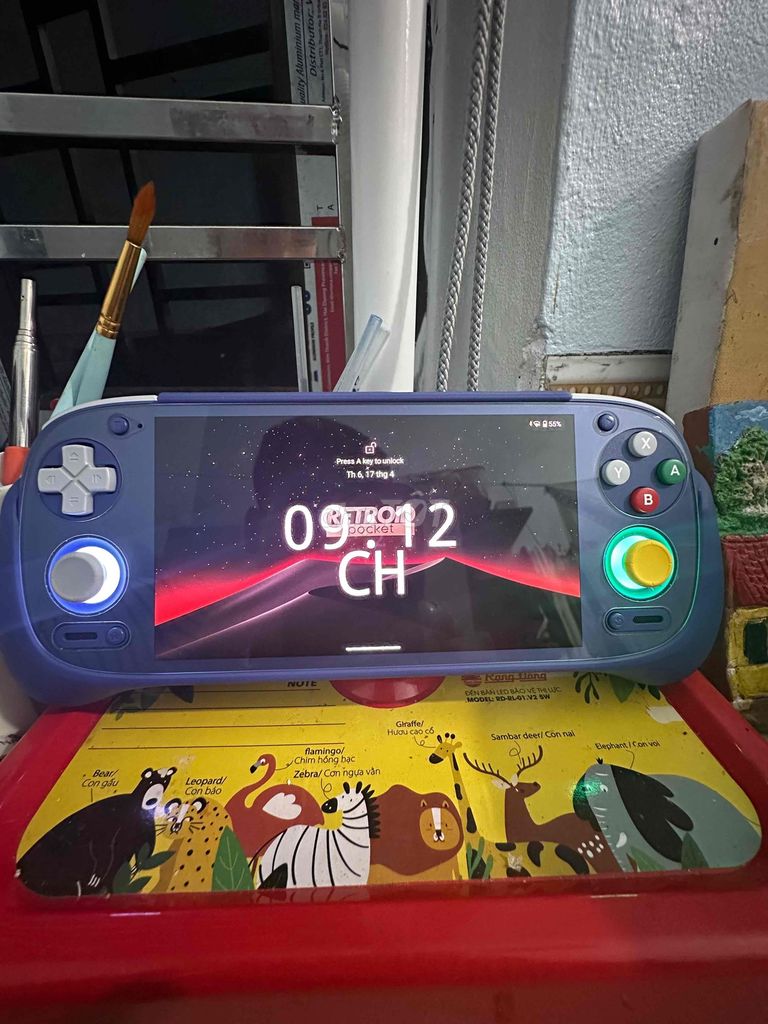 Máy chơi game Retroid Pocket RP5 Xanh dương. Mua bán Thiết bị chơi game tại Huyện Bình Lục Hà Nam được đăng bởi Chumay Mut hình 1