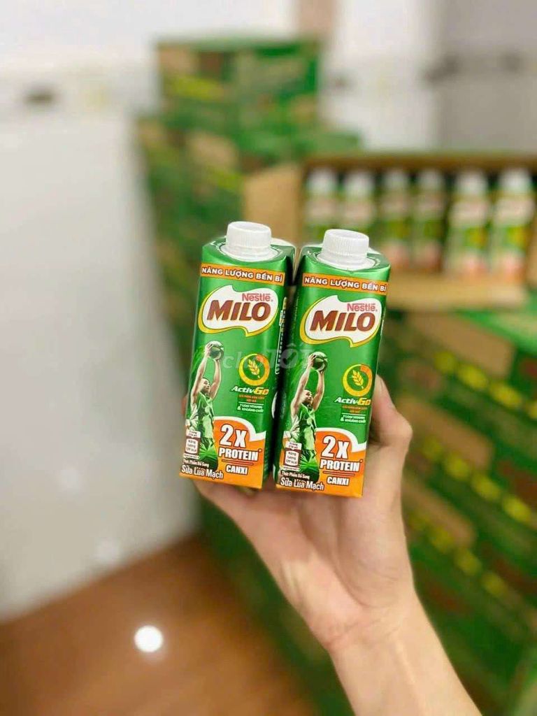 Sữa milo nắp vặn