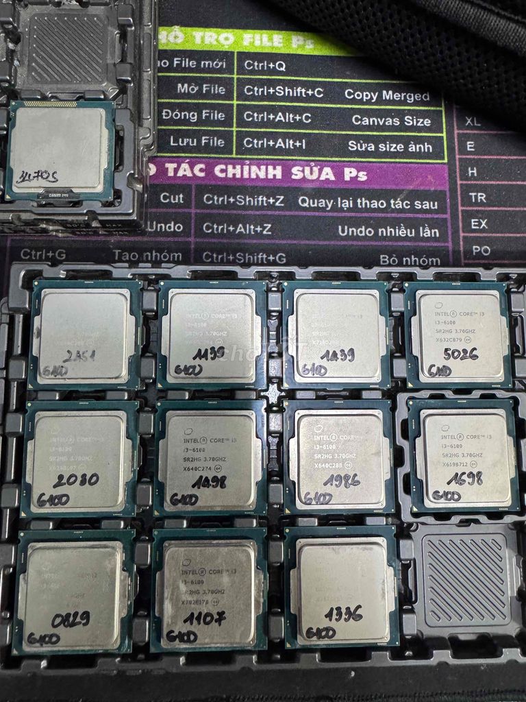 CPU Intel Core i3-6100 3.70GHz. Mua bán Linh kiện (RAM, Card...) tại Quận 8 Tp Hồ Chí Minh được đăng bởi Quách Huy hình 1