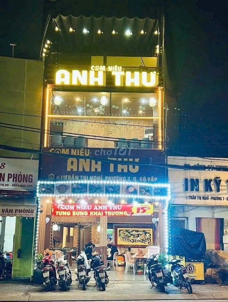 Cho Thuê Nhà Mặt Tiền Kinh Doanh, Đường Trần Thị Nghỉ, P7, Gò Vấp