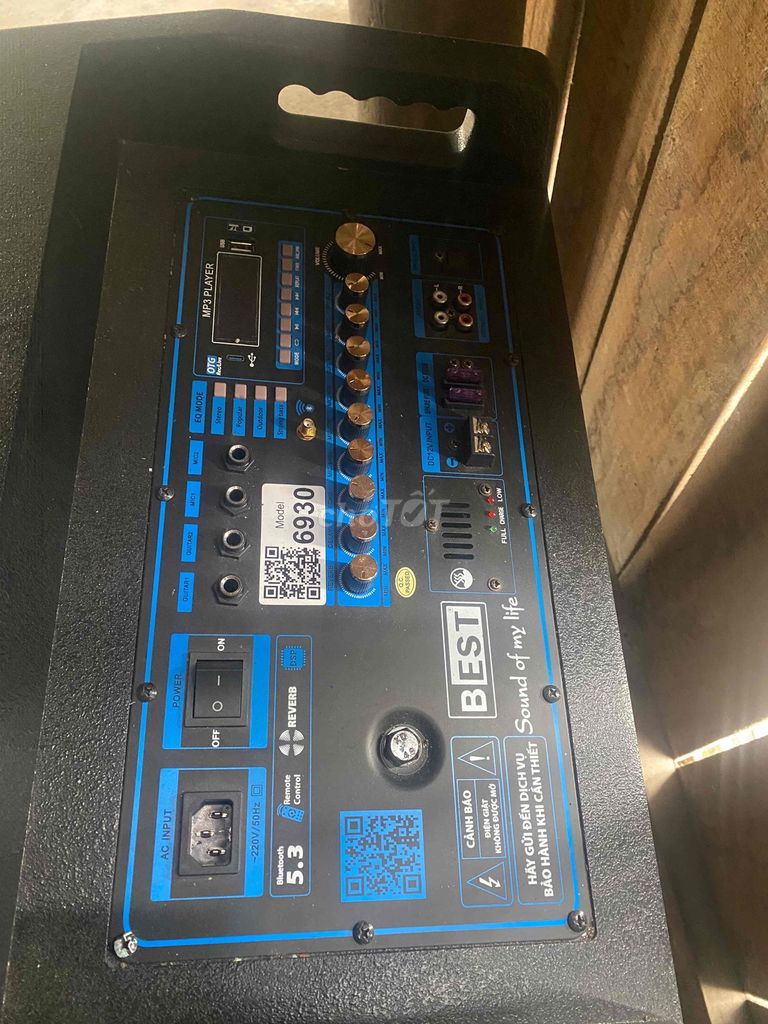 Loa kéo BEST 6930 Đen. Mua bán Tivi, Âm thanh tại Huyện Minh Hóa Quảng Bình được đăng bởi Anh Tuấn hình 1