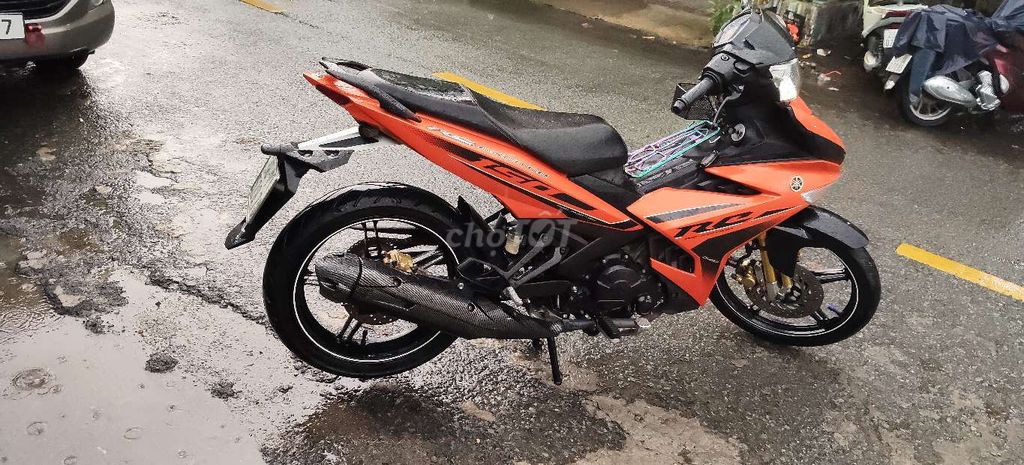 Yamaha Exciter 150 2018 оранжево-черный