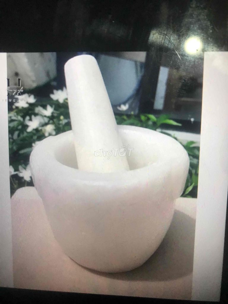 Cối chày đá tự nhiên 13cm. Mua bán Dụng cụ nhà bếp tại Quận Ngũ Hành Sơn Đà Nẵng được đăng bởi Dương thị thu vân hình 1