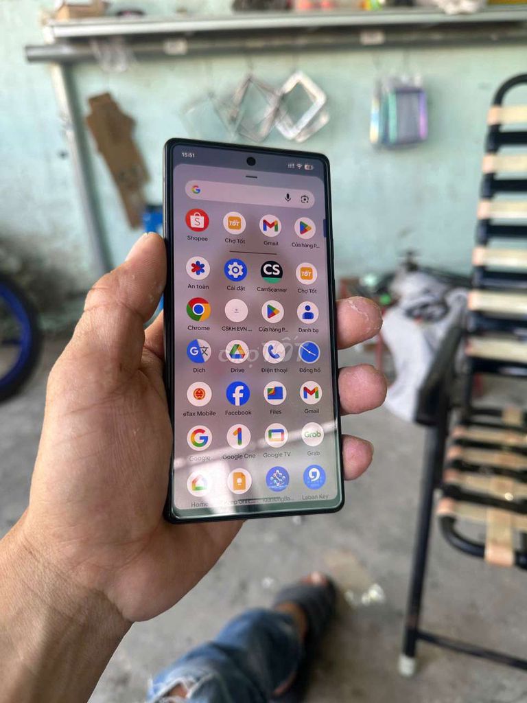 Google Pixel 6a 128GB Đen Đã sử dụng. Mua bán Điện thoại tại Huyện Thới Lai Cần Thơ được đăng bởi K H A hình 1