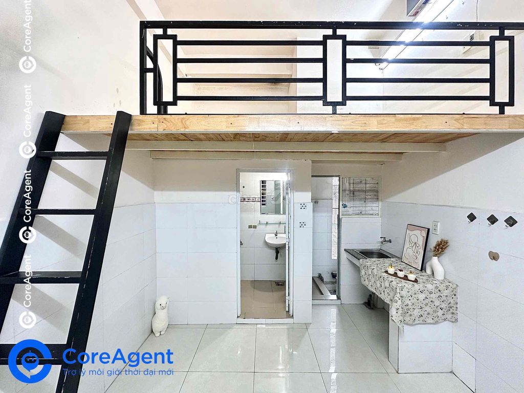 ✨ Căn hộ gác lửng – Cách E-Town Cộng Hòa chỉ 2 phút đi bộ