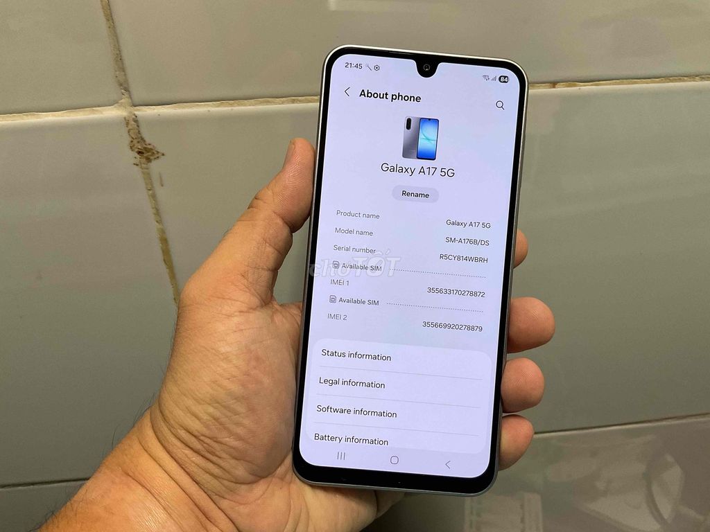 Bán Samsung Galaxy A17 5G 8GB/128GB, SSVN còn BH. Mua bán Điện thoại tại Quận Bình Thạnh Tp Hồ Chí Minh được đăng bởi Phạm Đức Anh Tuấn hình 1