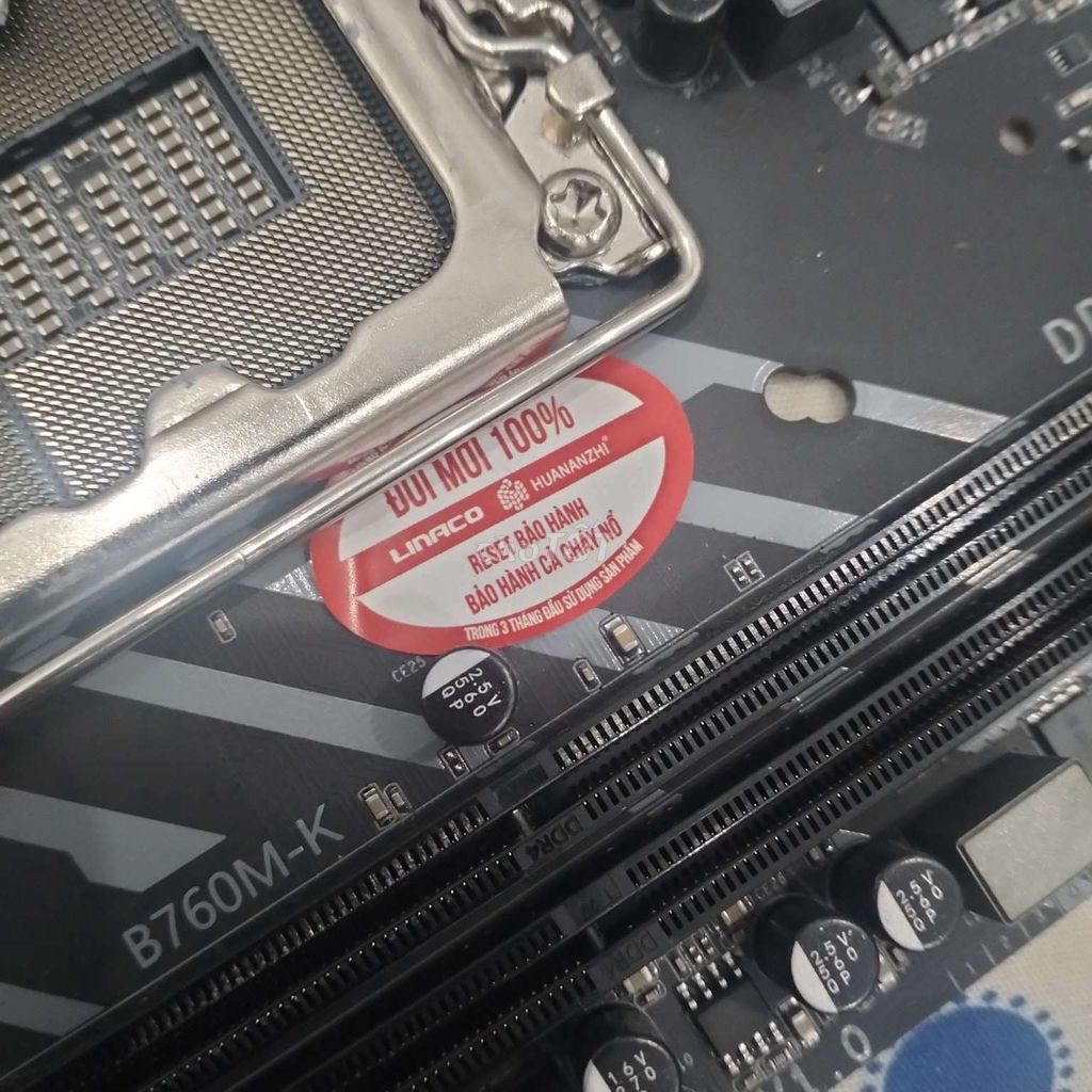 Bo mạch chủ Huananzhi B760M-K DDR4 . Mua bán Linh kiện (RAM, Card...) tại Huyện Cần Đước Long An được đăng bởi Văn Trọng hình 1