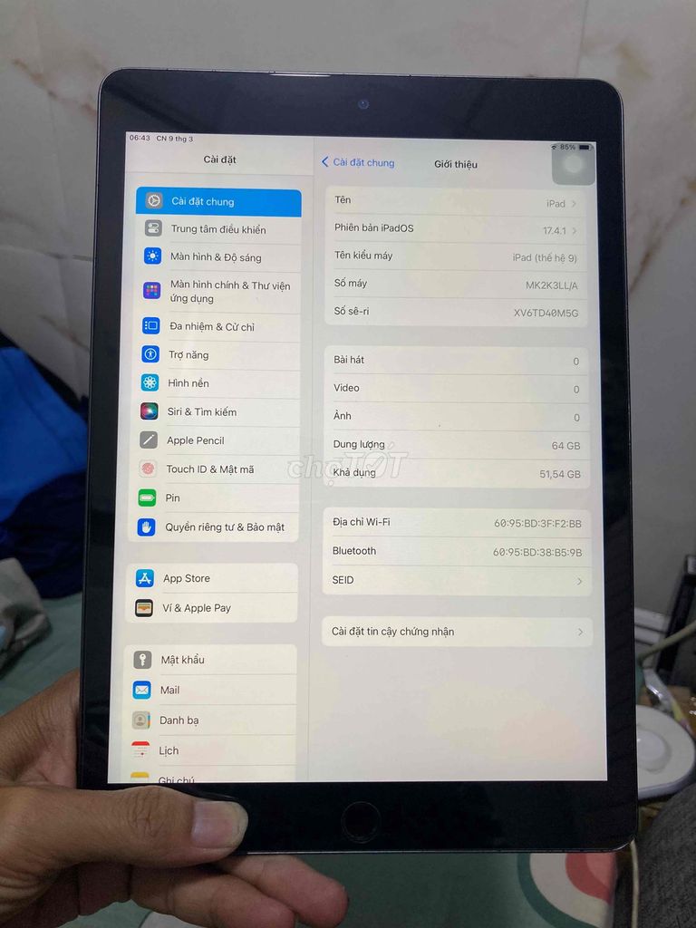 iPad gen 9 64g