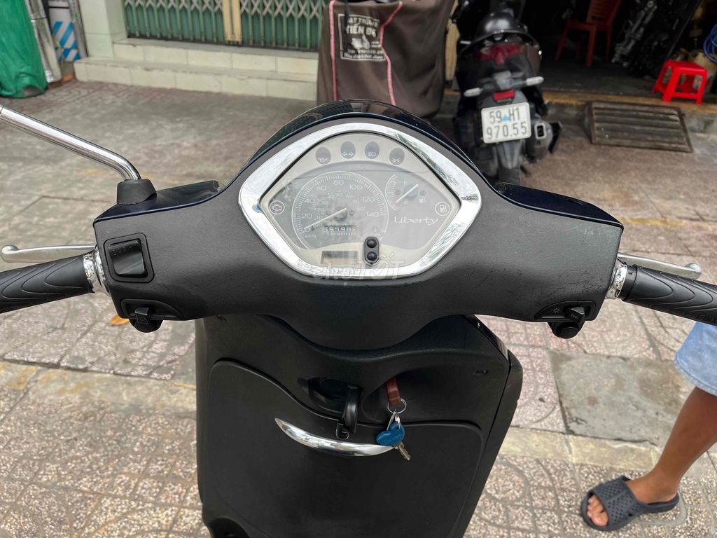 Piaggio Liberty 2013 Xanh đậm BSTP. Mua bán Xe máy tại Quận 5 Tp Hồ Chí Minh được đăng bởi SH cafe hình 15