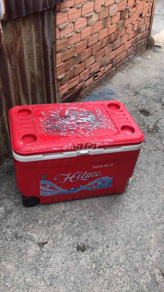 Thùng đá Hitaco 65 lít Đỏ. Mua bán Dụng cụ nhà bếp tại Quận Gò Vấp Tp Hồ Chí Minh được đăng bởi Phùng Cường hình 1
