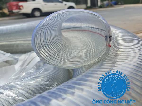 Ống nhựa mêm lõi thép D140 hút nước, chịu áp. Mua bán Đồ chuyên dụng, Giống nuôi trồng tại Quận Hoàng Mai Hà Nội được đăng bởi Ống chịu nhiệt hình 1