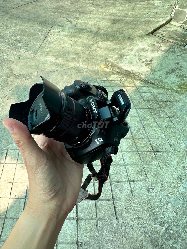 Máy ảnh Sony Alpha 3000 Đen. Mua bán Máy ảnh, Máy quay tại Thành phố Biên Hòa Đồng Nai được đăng bởi Quang Huy hình 1
