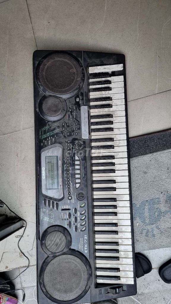 Xác đàn Organ casio CTK- 731 lỗi phím