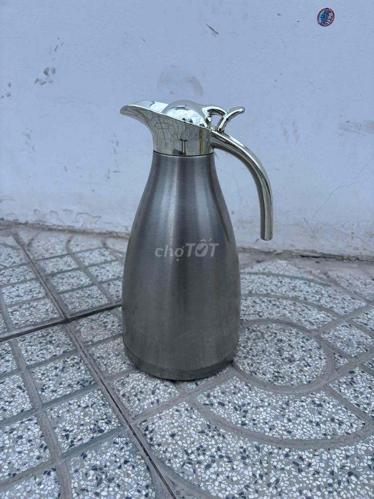 Bình giữ nhiệt Kim loại Bạc Mỏ vịt. Mua bán Dụng cụ nhà bếp tại Quận 12 Tp Hồ Chí Minh được đăng bởi Nguyễn Văn Hòa hình 1