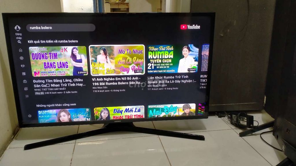 Tivi 40 inch Samsung trực tiếp YouTube nhanh mượt