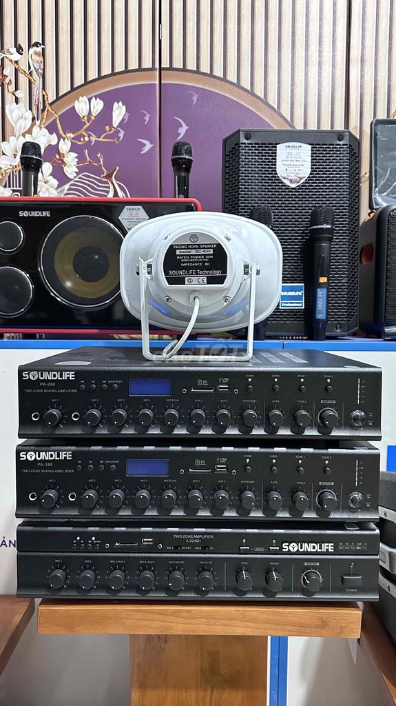 loa phóng thanh cao cấp Soundlife 15W 30W 50W 80W. Mua bán Tivi, Âm thanh tại Quận Long Biên Hà Nội được đăng bởi SOUNDLIFE ÂM THANH CHÍNH HÃNG CAO CẤP hình 1