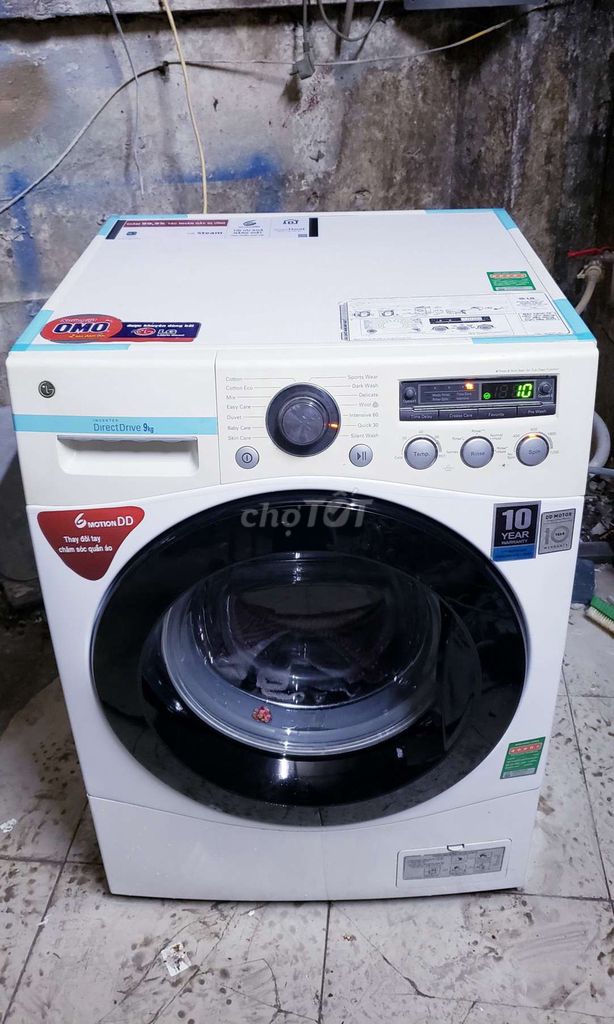 LG 9kg inverter cửa trước, mới đẹp 90%. Mua bán Máy giặt tại Huyện Gia Lâm Hà Nội được đăng bởi CHUYÊN CÁC LOẠI MÁY GIẶT hình 1