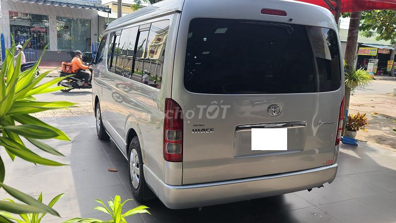 Xe Toyota Hiace 2010 Máy Xăng, Xe Lành Tính. Mua bán Ô tô tại Quận Gò Vấp Tp Hồ Chí Minh được đăng bởi Chợ Xe Cũ Giá Tốt hình 5