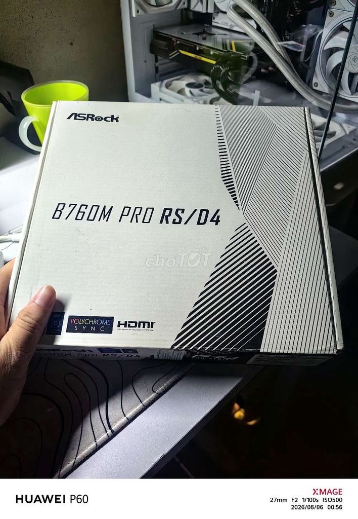 Mainboard ASRock B760M Pro RS/D4 Wifi Likenew. Mua bán Linh kiện (RAM, Card...) tại Huyện Nho Quan Ninh Bình được đăng bởi Đinh Huy Đức hình 1