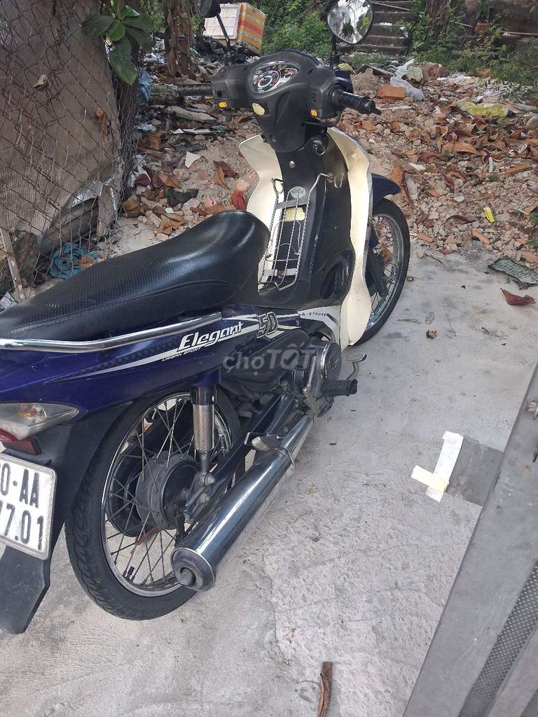 SYM Elegant 50 Xanh, Trắng. Mua bán Xe máy tại Thành phố Biên Hòa Đồng Nai được đăng bởi Xe Điện Duy Thành hình 8