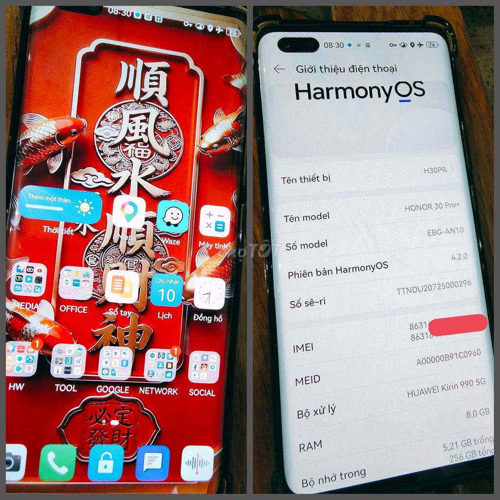 Huawei Honor 30 Pro Plus 256GB Đen 5G. Mua bán Điện thoại tại Quận 7 Tp Hồ Chí Minh được đăng bởi AD hình 1