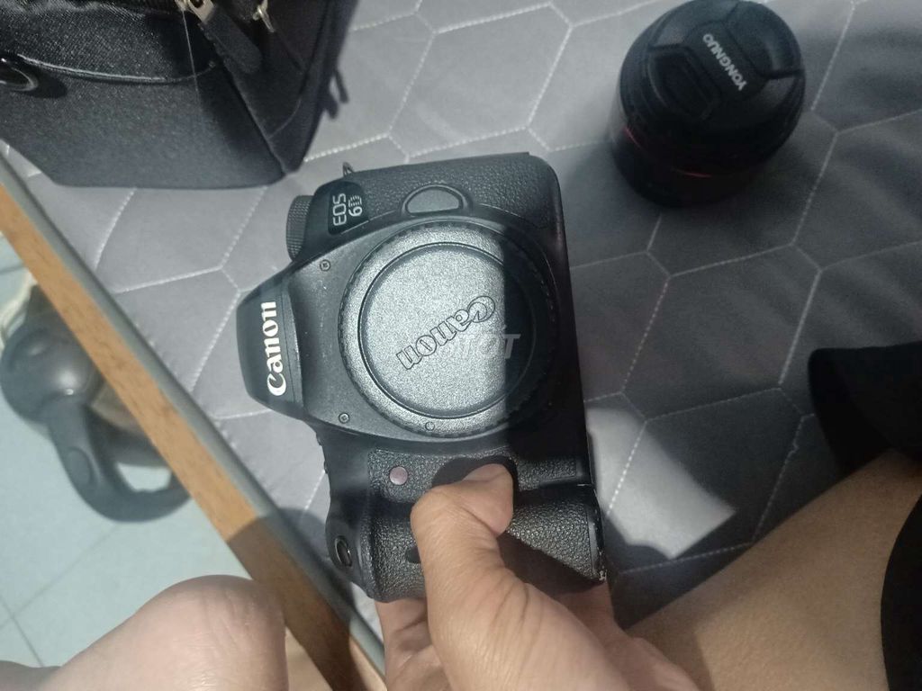 canon 6d kèm 50mm full phụ kiện. Mua bán Máy ảnh, Máy quay tại Huyện Mang Yang Gia Lai được đăng bởi N L Đ hình 1
