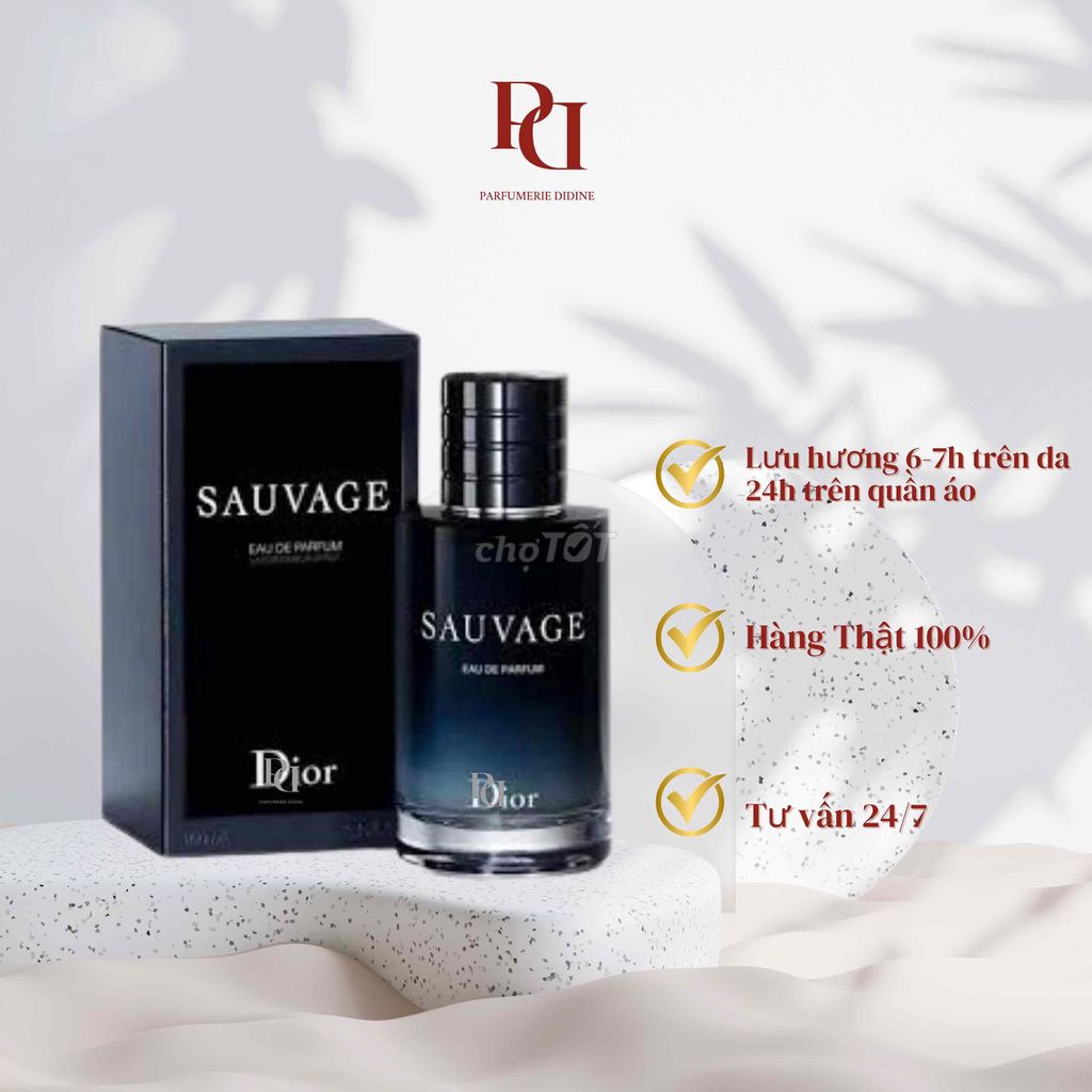 (Auth 10ml) Nước Hoa Nam Dior Sauvage EDP 10ml - P. Mua bán Nước hoa tại Quận 3 Tp Hồ Chí Minh được đăng bởi everlyn hình 1
