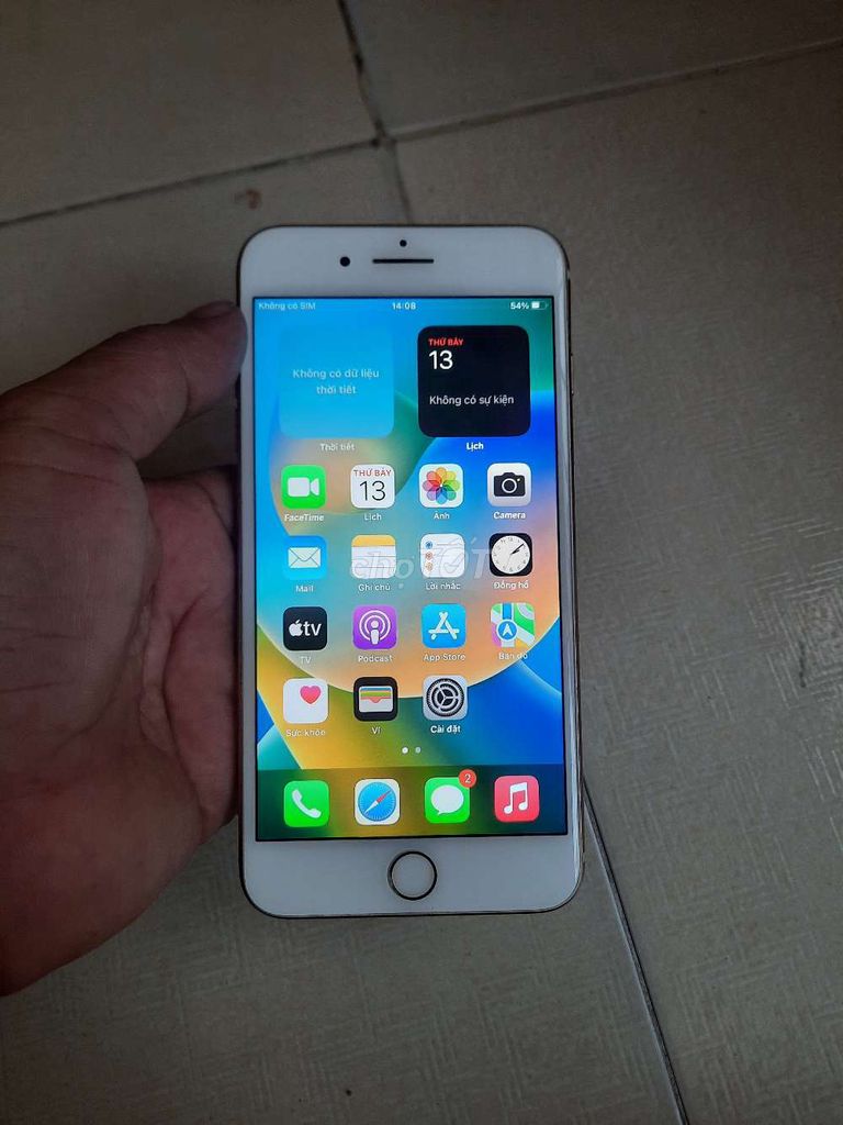 Apple iPhone 8 Plus 64GB Vàng hồng Vân tay. Mua bán Điện thoại tại Quận Tân Phú Tp Hồ Chí Minh được đăng bởi ĐT CHỮA CHÁY hình 1