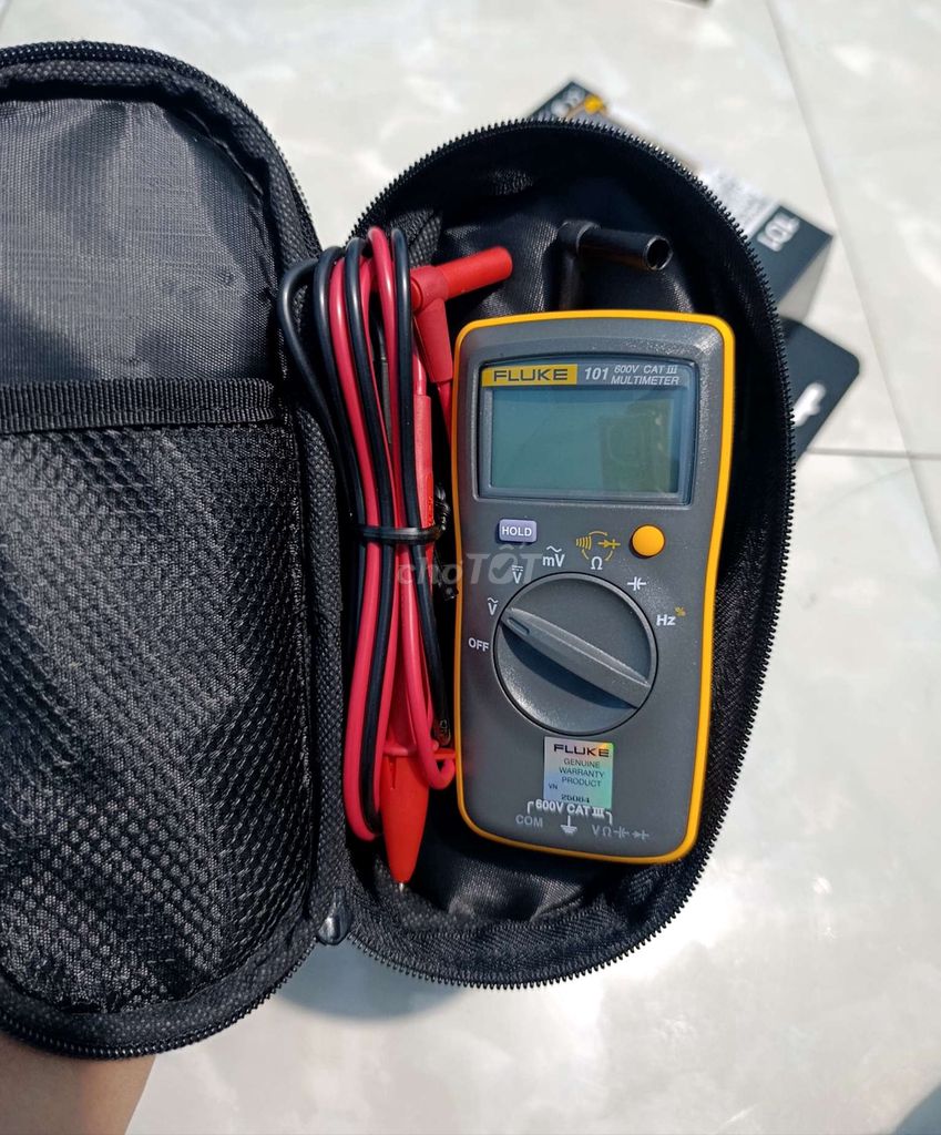 Fluke 101 đồng hồ vạn năng đo tụ điện, tần số. Mua bán Đồ chuyên dụng, Giống nuôi trồng tại Quận 1 Tp Hồ Chí Minh được đăng bởi Minh Luân hình 1