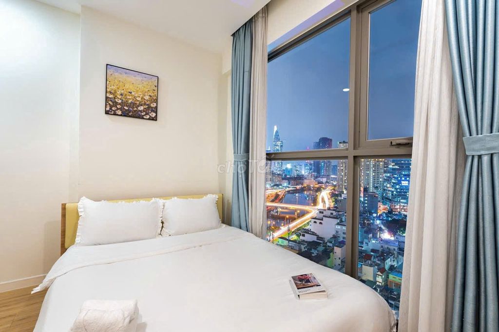 Millennium Bến Vân Đồn cho thuê căn hộ 2PN full nội thất đẹp
