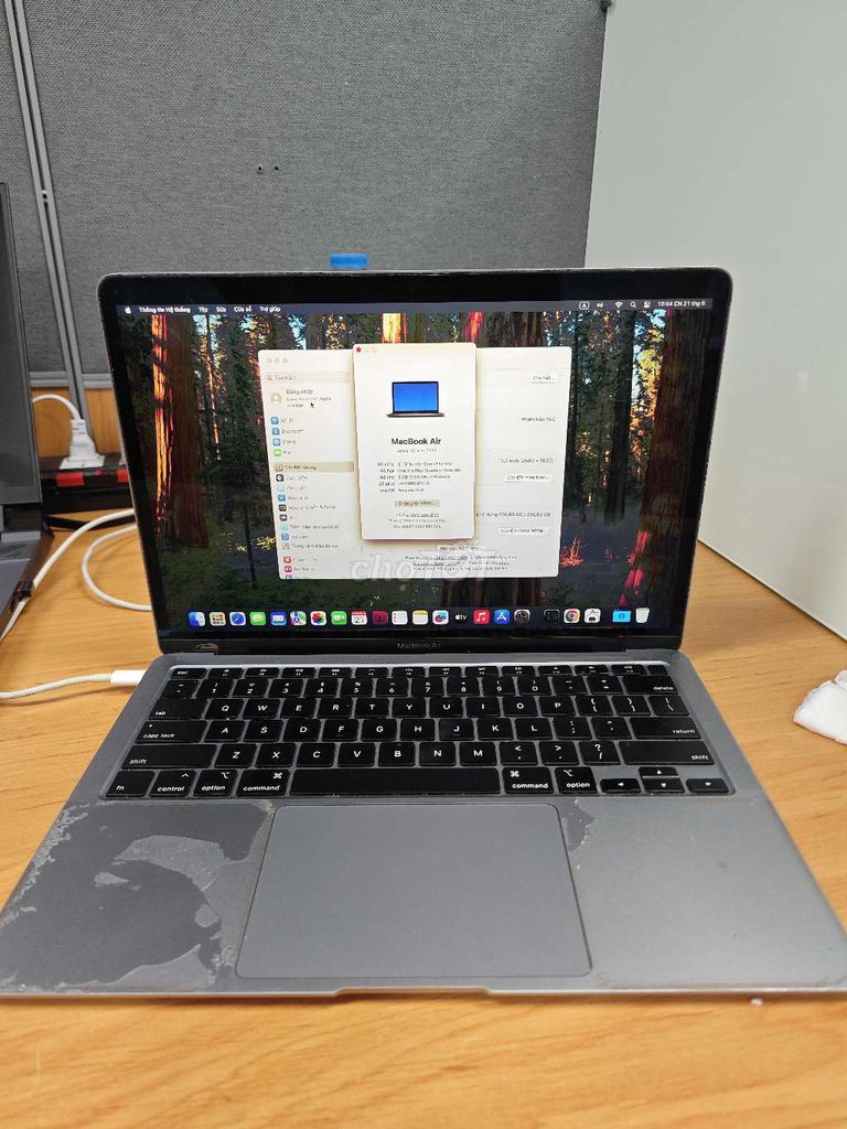 Apple MacBook Air 2020 i3 13.3 inch 8GB/256GB Xám. Mua bán Laptop tại Quận Tân Phú Tp Hồ Chí Minh được đăng bởi Tạp hoá công nghệ hình 1